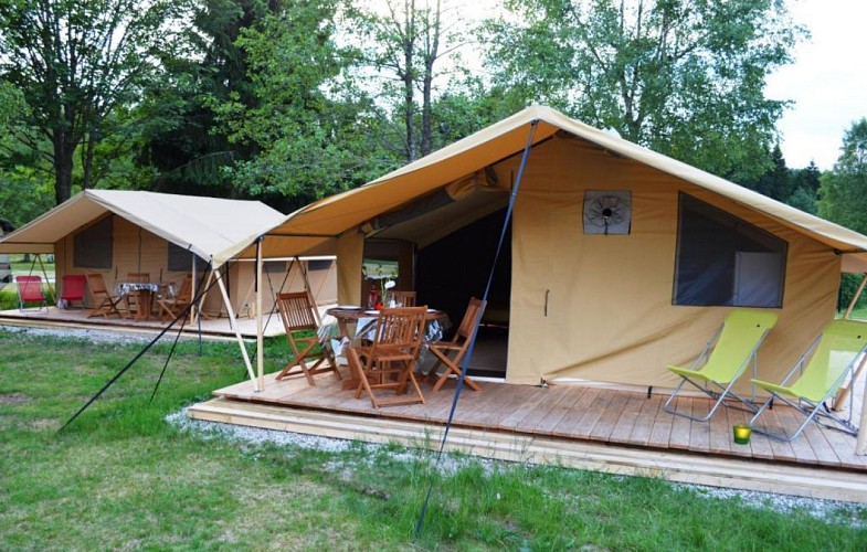 Mietunterkunft im Freien - Camping du Domaine de Longemer