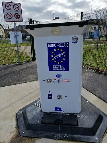 Camping-car parking and service area in Le Thillot