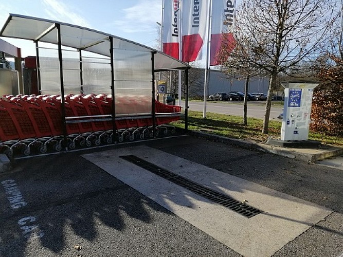 Aire de service camping-car au Thillot