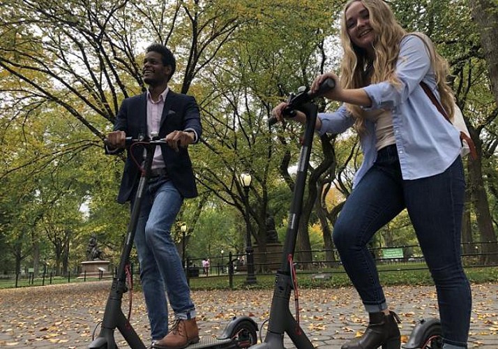 Visite guidée de Central Park en trottinette électrique - New York