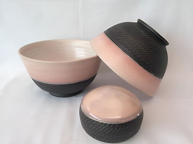 Ceram-Maguite Beuvillers blos en grès rose