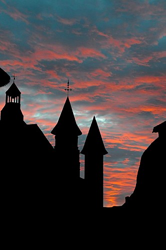 Collonges-la-Rouge au crépuscule- Relais Saint Jacques - Collonges-la-Rouge_10