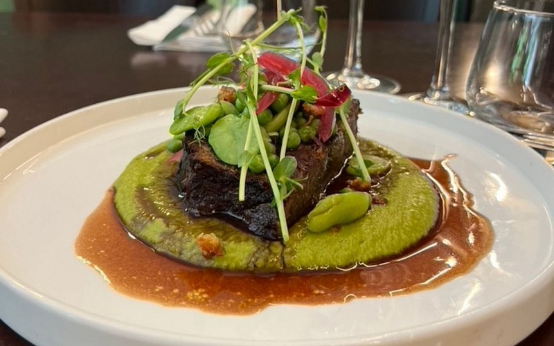 Restaurant Les Pyrénées - Pau - viande en sauce