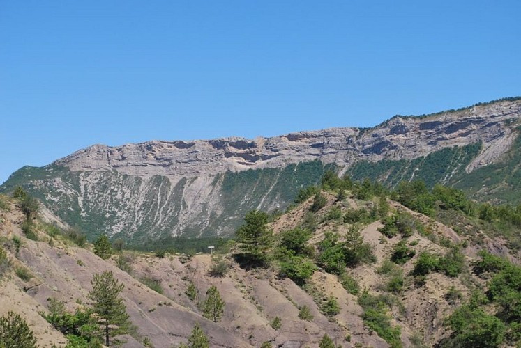 Vue sur la montagne de Saint-Genis