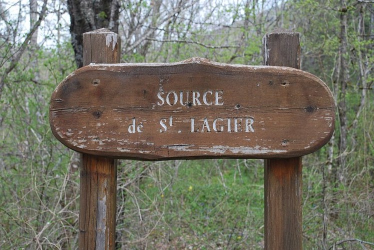 Panneau source Saint-Lagier