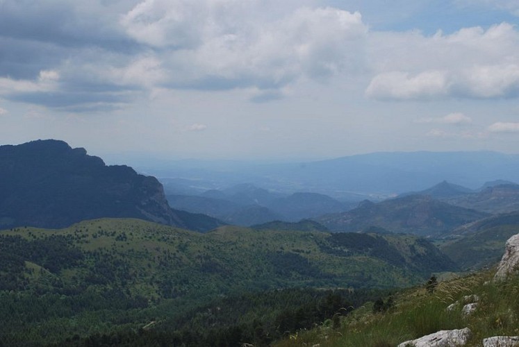 Vue sur la vallée d'Authon