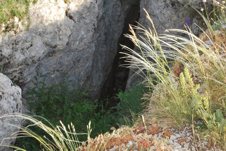 Impressionnante faille dans la roche