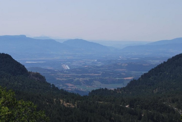 Vue sur le Laragnais