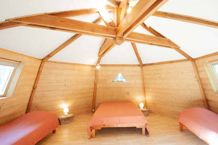 La Yourte - formule gîte d'étape