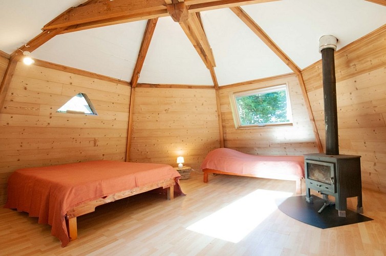 La Yourte - Formule gîte d'étape