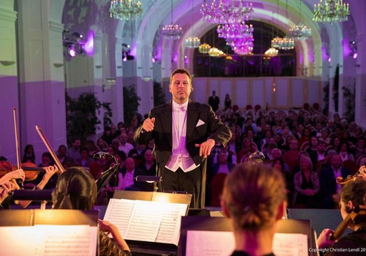 Soirée au Château de Schönbrunn : Concert de musique classique à l'Orangerie & dîner au marché de Noël - Vienne