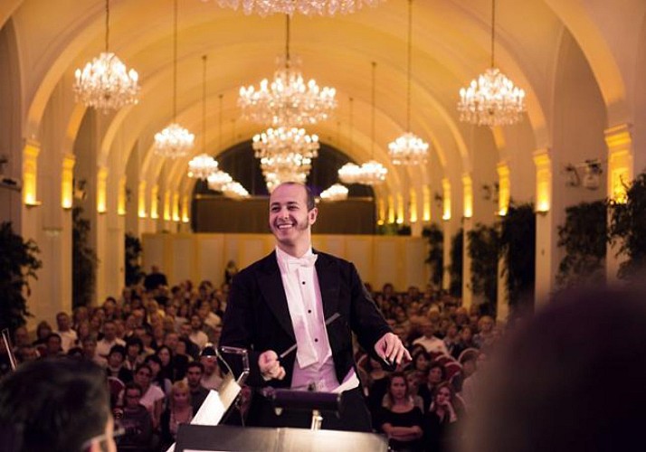 Soirée au Château de Schönbrunn : Concert de musique classique à l'Orangerie & dîner au marché de Noël - Vienne