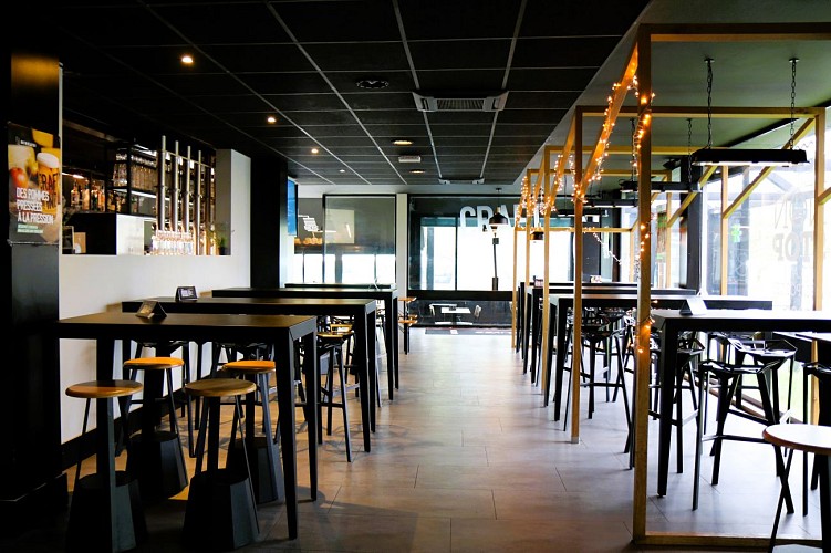 Espace détente coté piscine