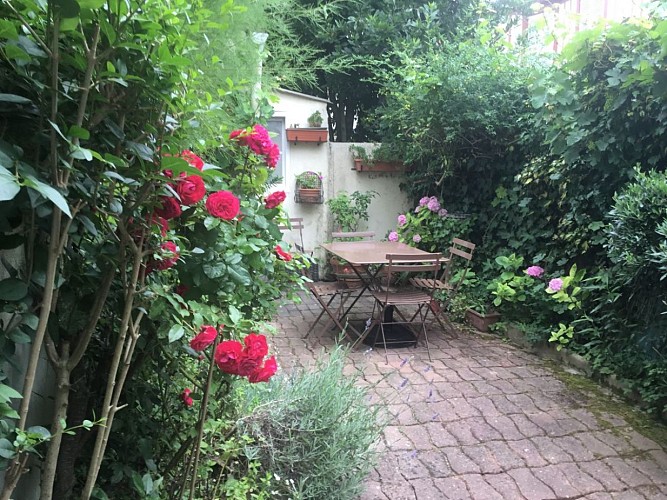 Jardin - chambres d'hôtes A l'approche de la mer Houlgate
