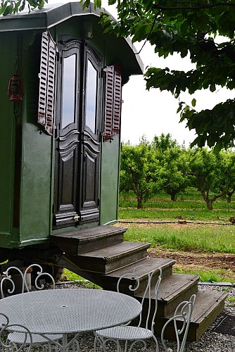 Les roulottes - Tinal de l'Hermitage