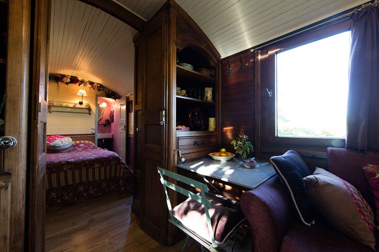 Les roulottes - Tinal de l'Hermitage