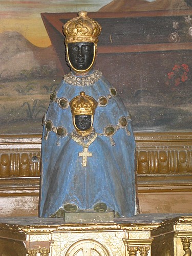 Statue dite de la Vierge noire