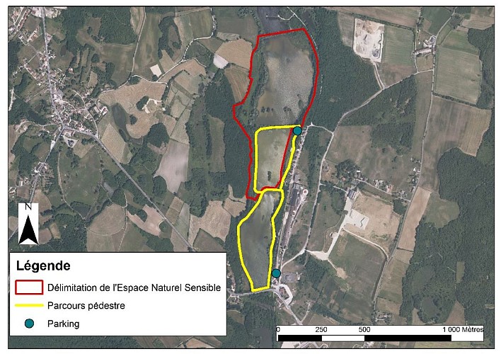 Save Sensitive Natural Area, étangs de la Serre lakes sector