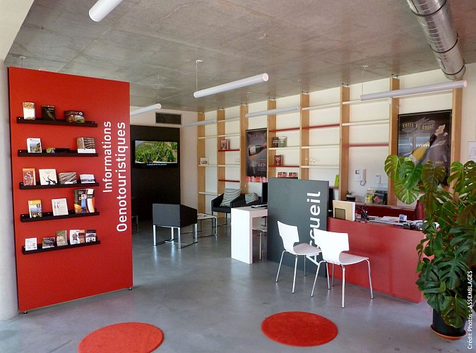 Huis van Côtes du Rhône en wijnen uit de Rhônevallei