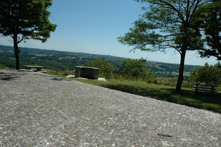 Aire de pique-nique de la Madone du Moulin à Sermérieu