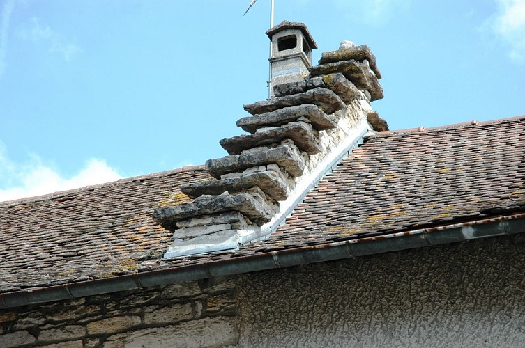 Toits dauphinois et à mantelure de Courtenay