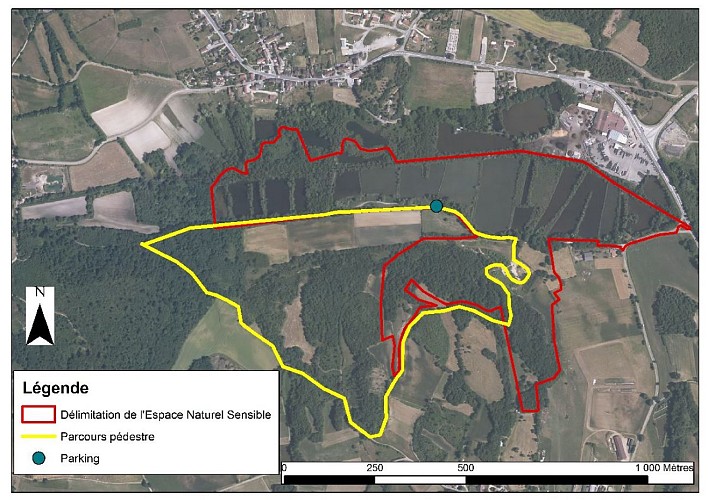 Espace Naturel Sensible de la Save - Secteur des étangs de Passins