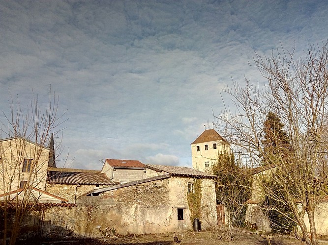 Ambronay village