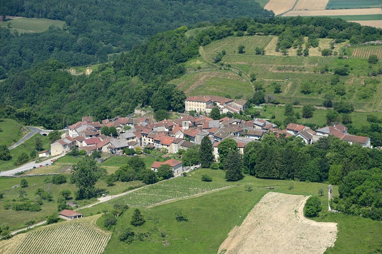 Mérignat, village viticole