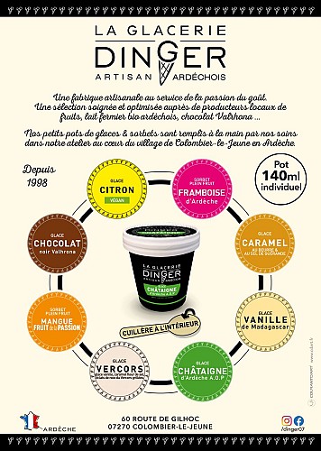 Au Dessert du Roy - Dinger - Fabricant Glacier