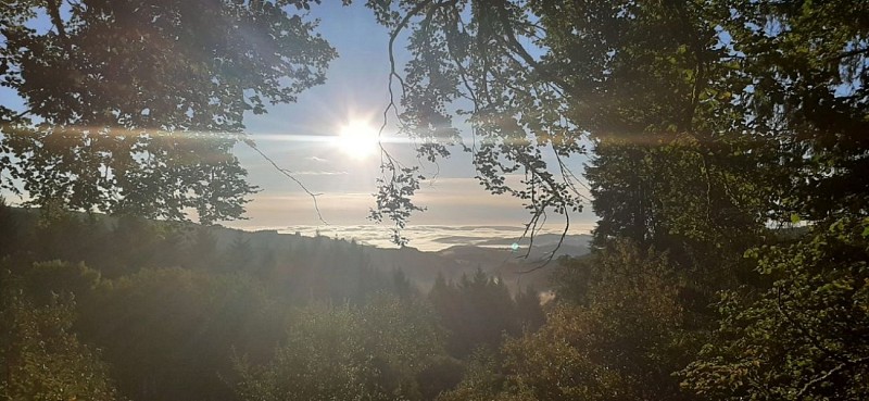 Au dessus des nuages