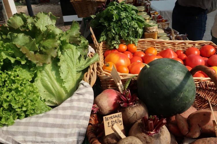 Jardin des chaos granitiques légumes