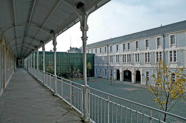 La cour intérieure du musée