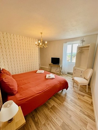 Chambre blanche (ou terracotta!)