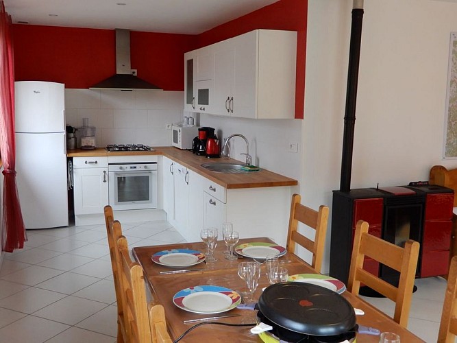 Maison 9 personnes chez Toinette