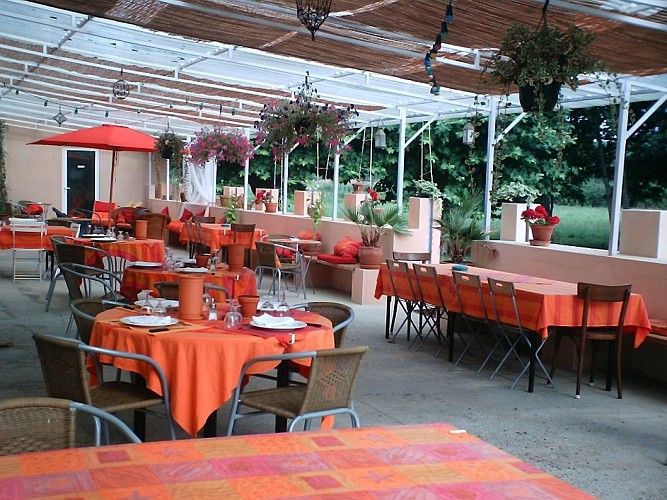 Le Clos Pité - terrasse