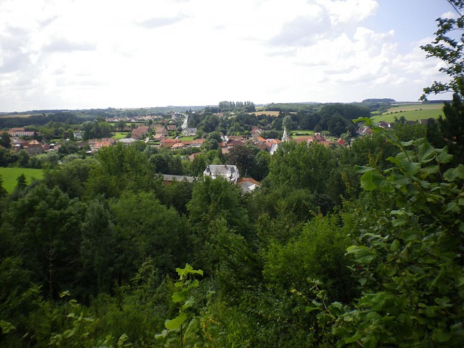 Point de vue Monts d'Elnes et de Wavrans