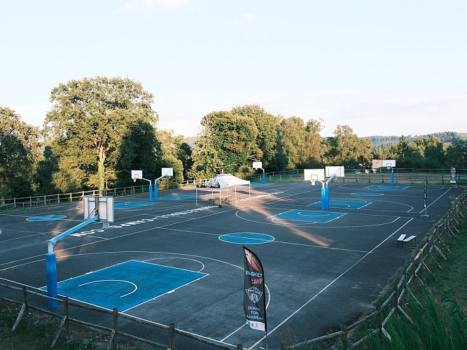 Terrain de basket