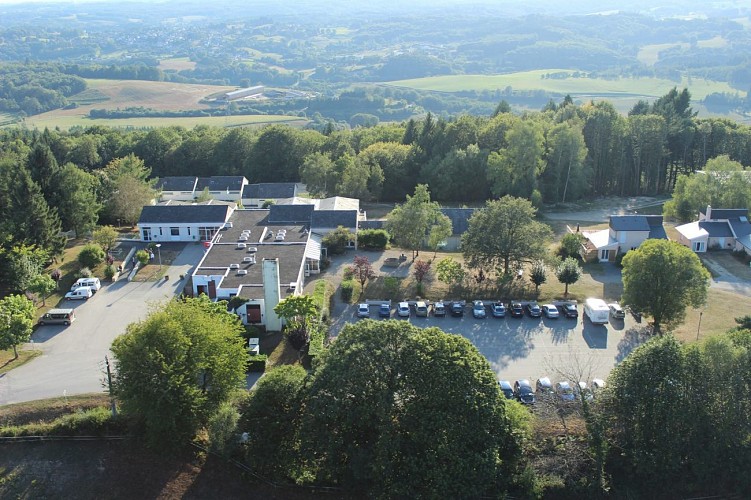 Pulse Campus Chamberet - vue aerienne