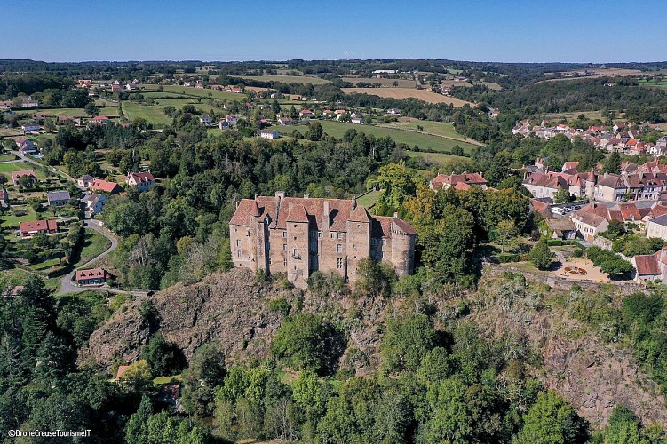 Het kasteel van Boussac