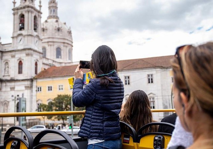 Belém en bus à arrêts multiples, Transports publics en illimité & Ascenseur Santa Justa - Pass 24h - Lisbonne