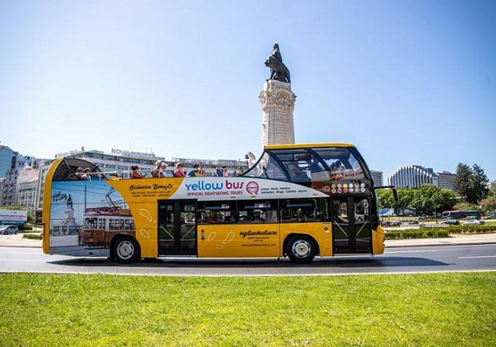 Belém en bus à arrêts multiples, Transports publics en illimité & Ascenseur Santa Justa - Pass 24h - Lisbonne