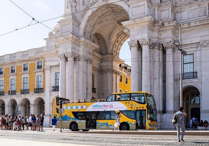 Belém en bus à arrêts multiples, Transports publics en illimité & Ascenseur Santa Justa - Pass 24h - Lisbonne