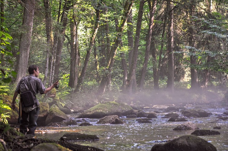 Vosges fishing guide - jonathan vaxelaire