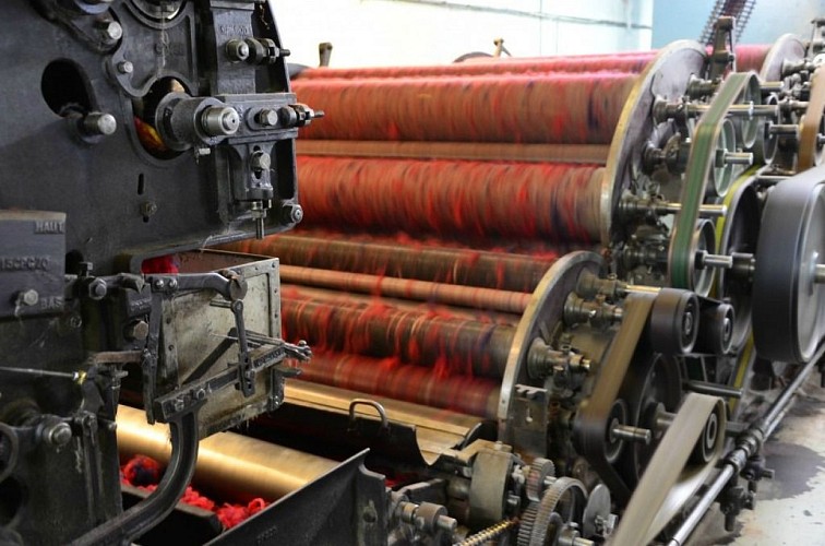 découverte de la filature de laines Terrade - Felletin