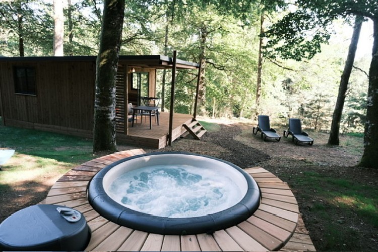 Lodge avec jacuzzi