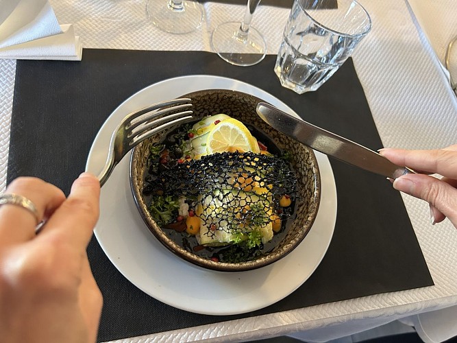 Ecume de Courseulles-degustation-a-table