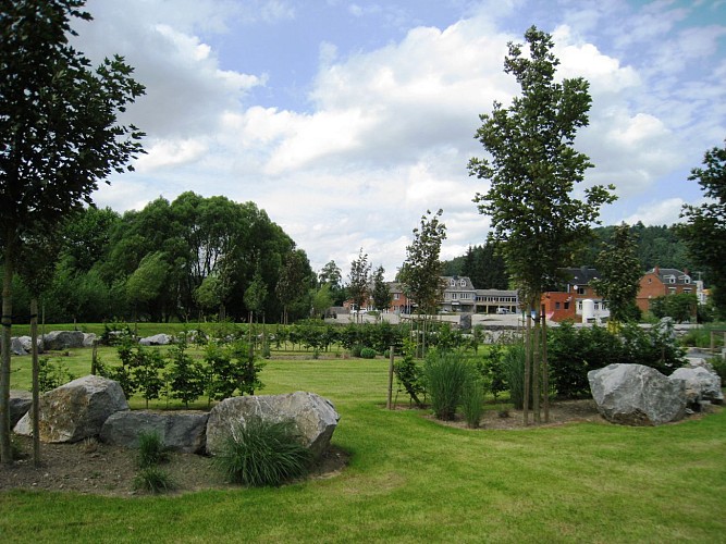 La place du village de Forrières