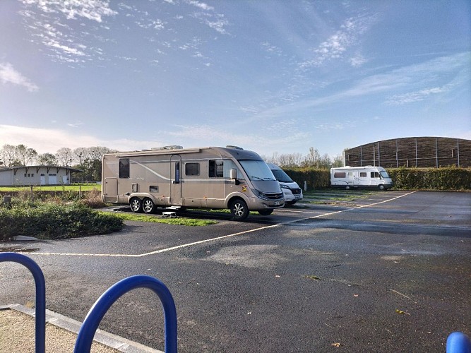 Aire de camping-cars de Colleville-Montgomery