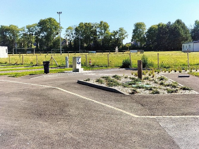 Aire de camping-cars de Colleville-Montgomery 2