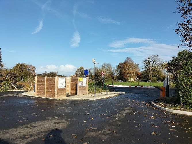 Aire de camping-cars de Colleville-Montgomery